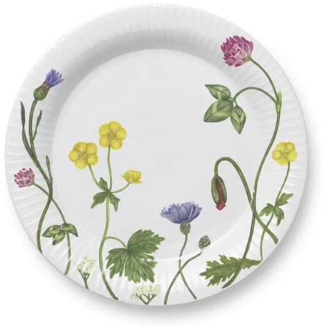 KÄHLER Porcelánový tanier Hammershøi Wild Flowers 22 cm