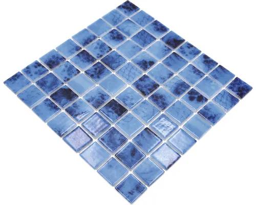 Sklenená mozaika VP56385PUR štvorcová ECO OLYMPIC38 PUR 31,6 x 31,6 cm