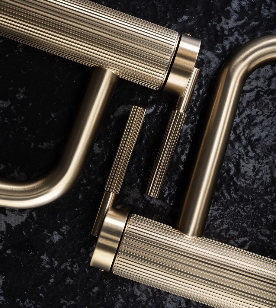 Rea Argon, umývadlová batéria h-165, zlatá matná, REA-B7801