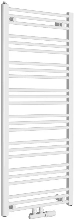 Bruckner Bruckner, ALBRECHT vykurovacie teleso 600x1250 mm, stredové pripojenie, biela, 600.117.4