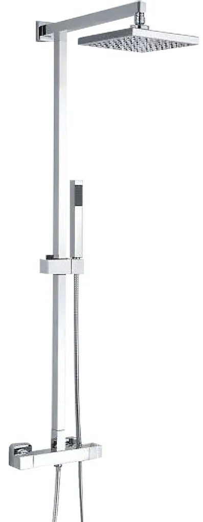 NIORO - Nástenný sprchový set Maxor - chróm, CER-CER-423607
