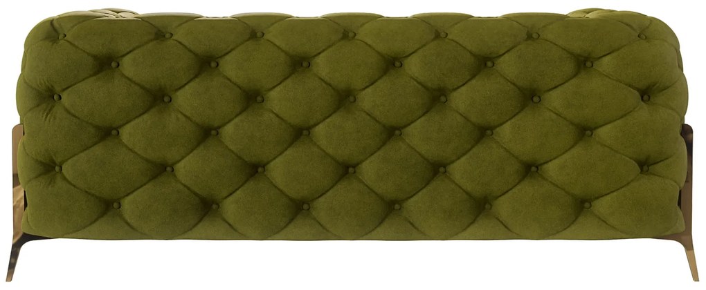 Prešívaná dvojmiestna pohovka CHESTERFIELD Farba: Ružová