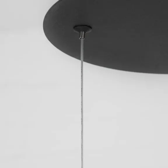 LED luster Truno 52 čierne