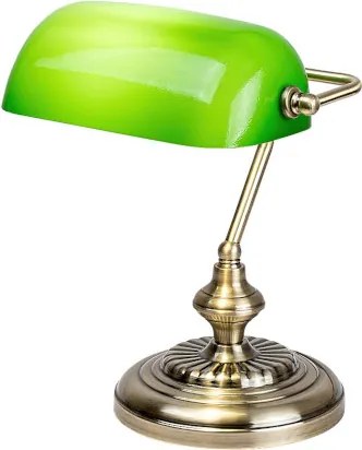 Bank zelená office lampa Rabalux 4038 27*33*20 1*E27