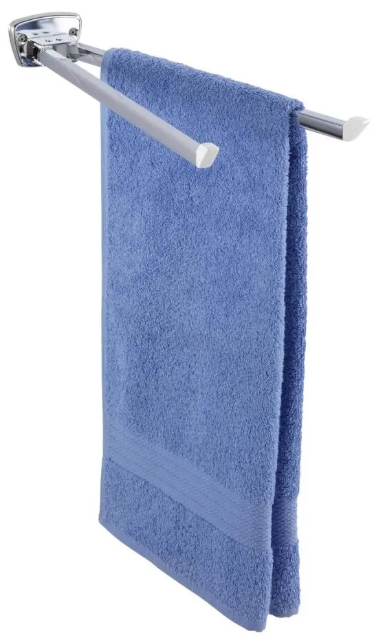 WENKO 17875100 - Držiak na uteráky BASIC 42x8 cm nerez/strieborný