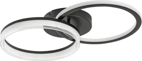 Rabalux 71479 - LED stmievateľné stropné svietidlo SERAPHIEL LED/38W/230V 3000-6500K 60x35 cm + diaľkový ovládač