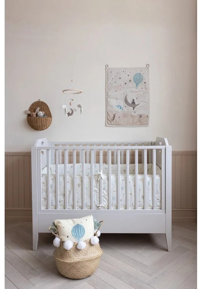 Slonovinový mantinel do postieľky z Bio bavlny 365 cm Dreamland – Cam Cam Copenhagen