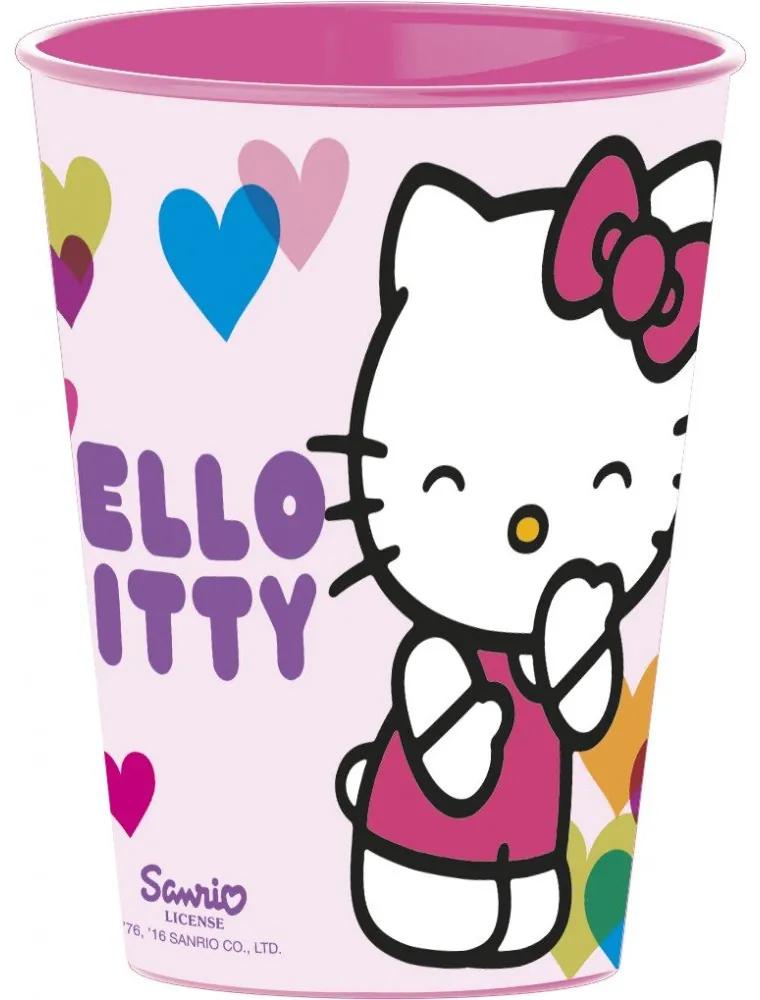 Javoli Plastový kelímok Hello Kitty 260 ml, STF82207