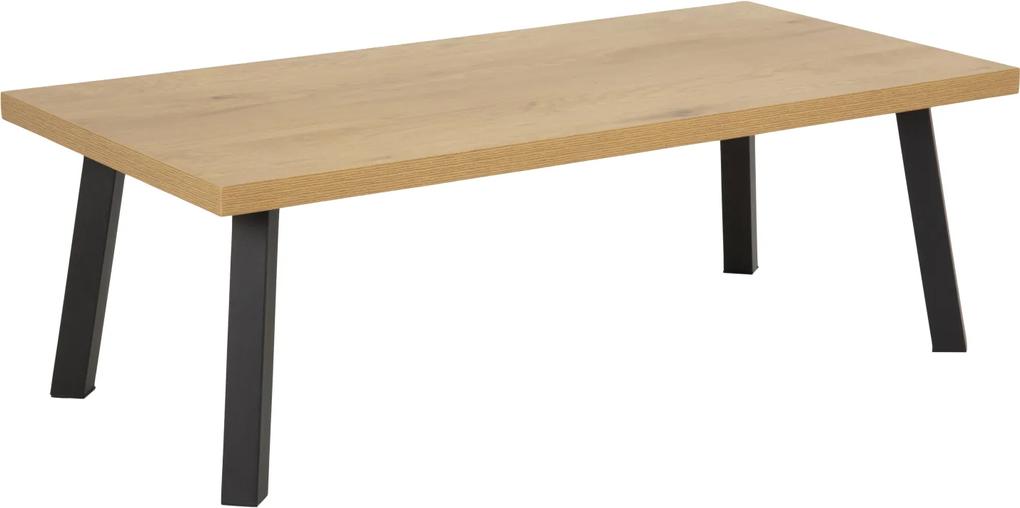 Dizajnový konferenčný stolík Marlon 120 cm divý dub