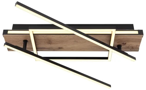 Globo 67299D3 - LED stropné svietidlo COLLI LED/40W/230V béžová/čierna