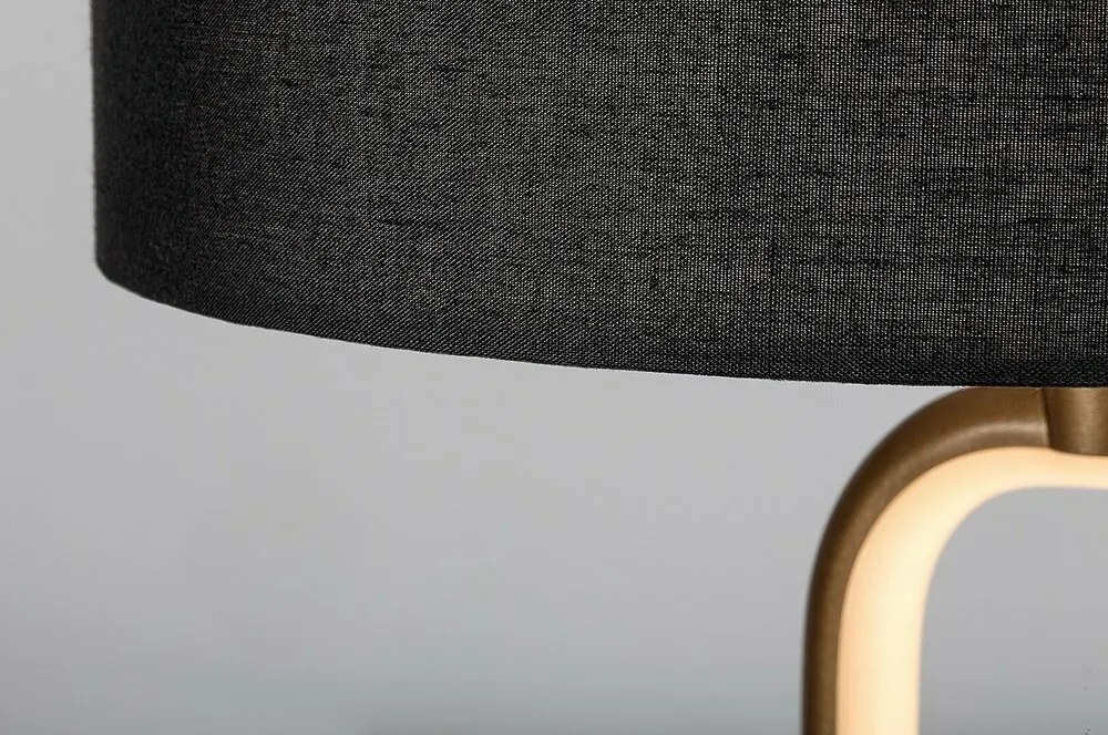 Rabalux 74044 stolná dekoratívna lampa Domiro, zlatá