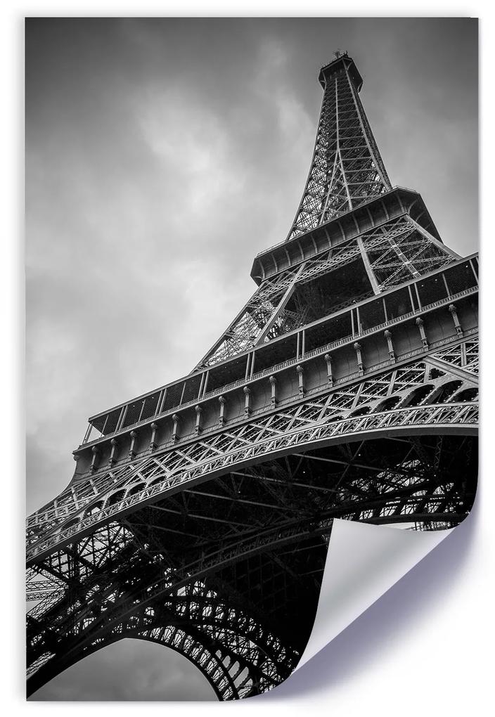 Gario Plagát Eiffelova veža Farba rámu: Bez rámu, Rozmery: 20 x 30 cm