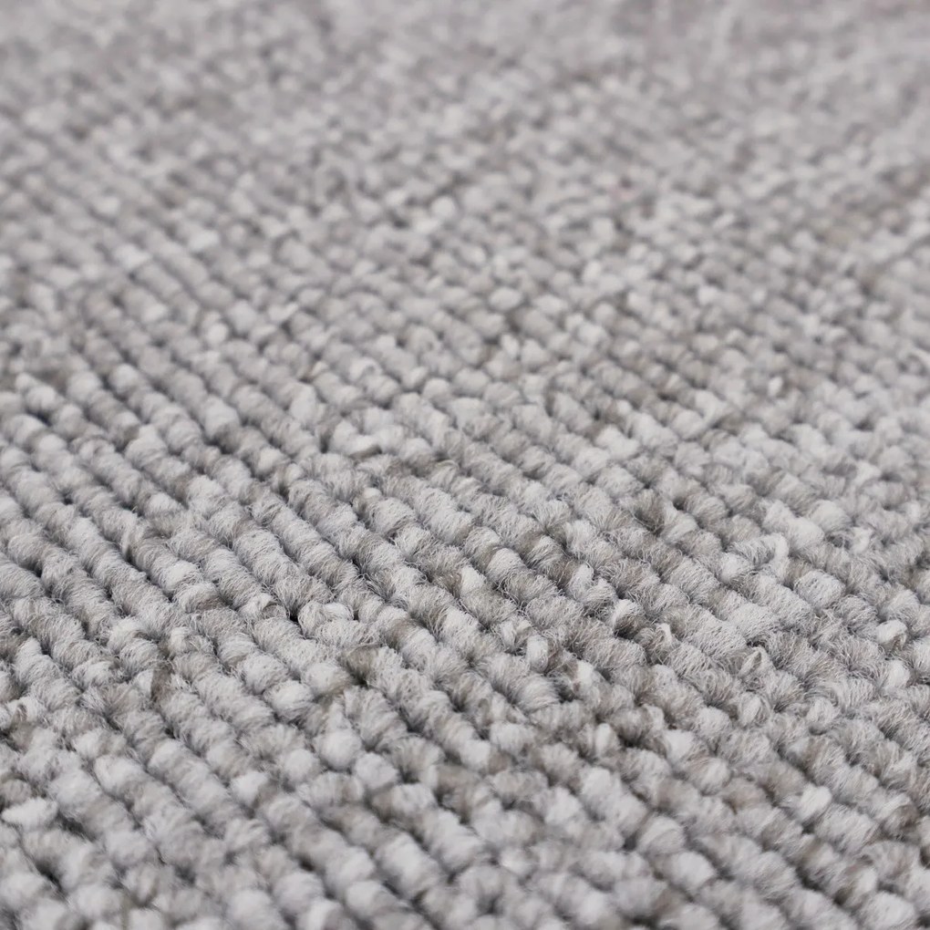 Betap, Metrážny koberec Debut 71, na mieru, šíře 4m, šedá, filc, detská izba