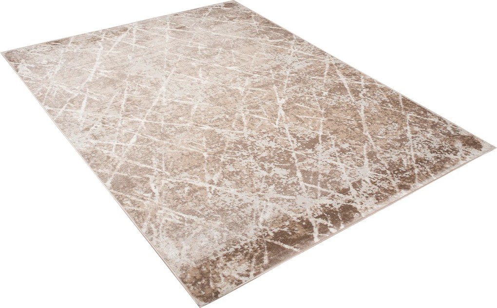 TA Koberec D054E WHITE/VIZON PORTLAND Biely Obdĺžnikový Rozmer: 80x150 cm