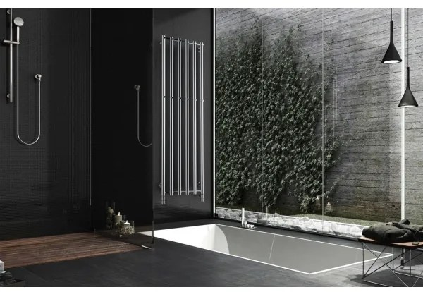 P.M.H. R2C/6 - Kúpeľňový rebríkový radiátor ROSENDAL 525 W 150 cm lesklý chróm