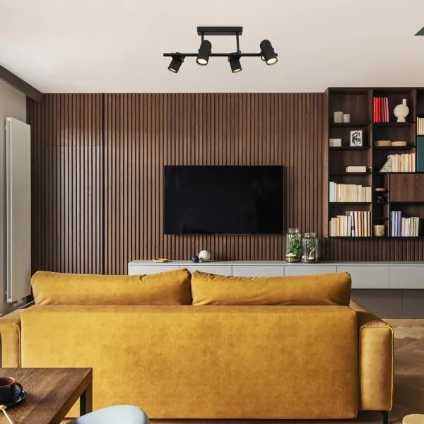 Rabalux 73044 - Prisadený luster MAXIMILIAN 4xGU10/25W/230V