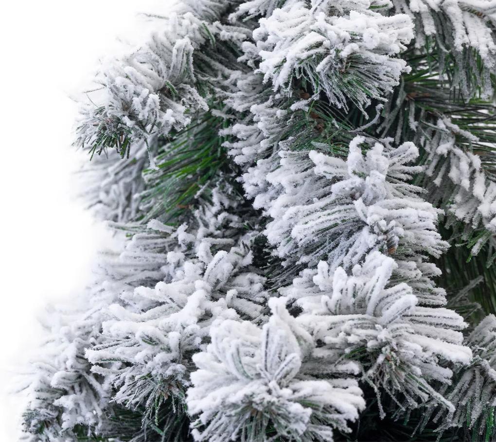 Foxigy Vianočný stromček na pníku Smrek horský 170cm Snowy