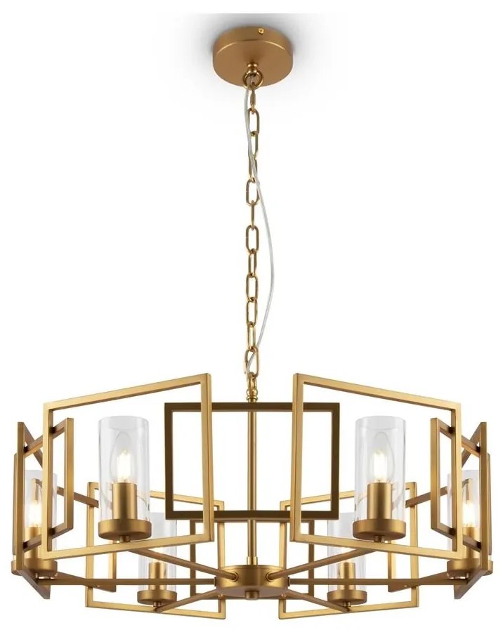 Maytoni H009PL-06G - Luster na reťazi BOWI 6xE14/40W/230V