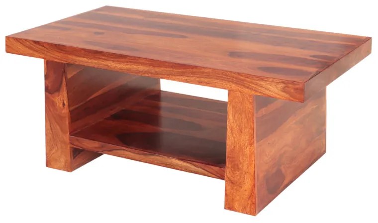 Konferenčný stolík Tara s úložným priestorom 110x45x60 indický masív palisander Only stain