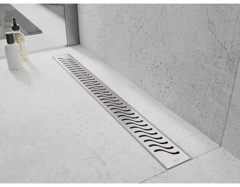 Mexen Flat 360 ° M09 rotačný lineárny odtok 90 cm, chróm - 1028090-40