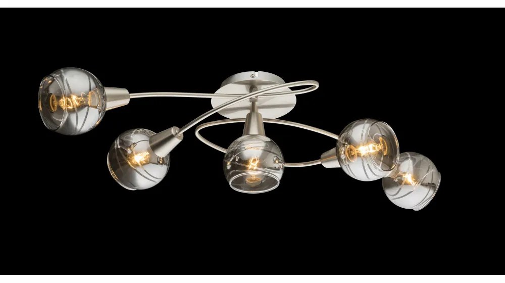 GLOBO Dizajnové stropné LED bodové osvetlenie ROMAN