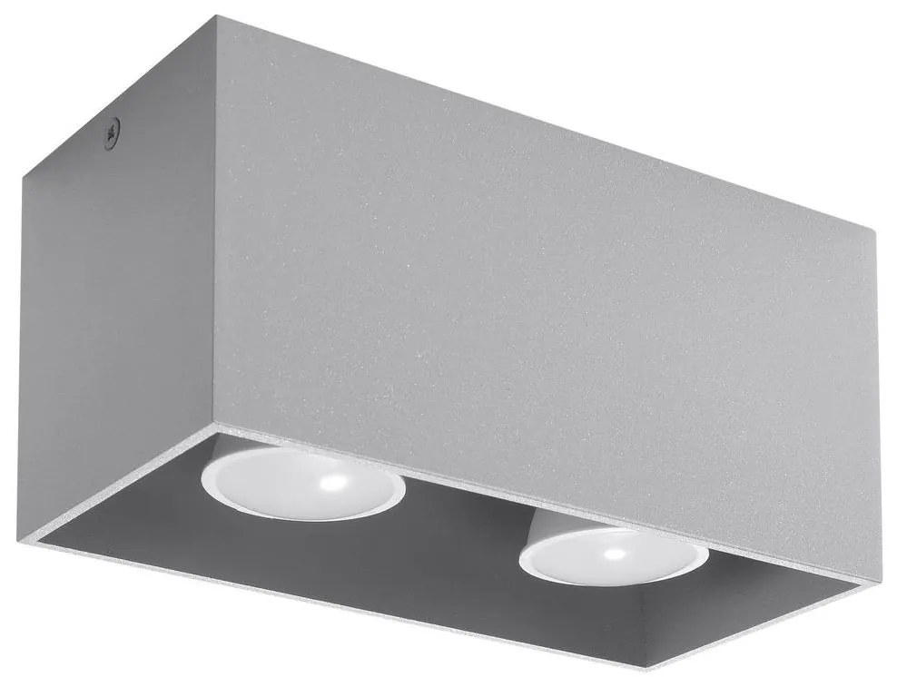 Sollux SL.0382 - Bodové svietidlo QUAD 2xGU10/40W/230V