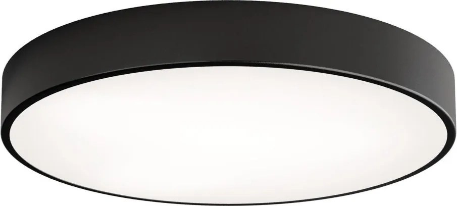 Stropné svietidlo so senzorom CLEO 5xE27/24W/230V pr. 60 cm čierne