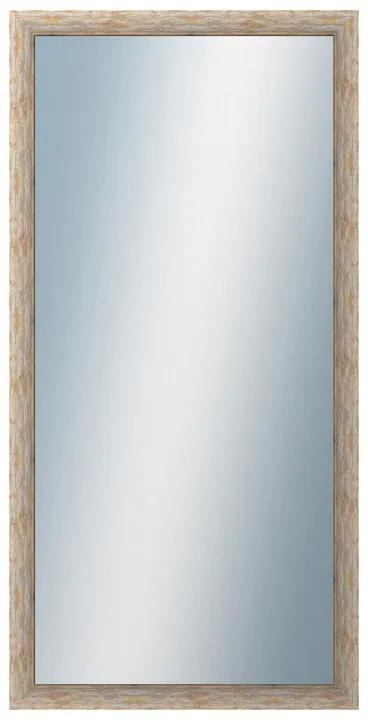 DANTIK - Zrkadlo v rámu, rozmer s rámom 60x120 cm z lišty PAINT žltá veľká (2961)