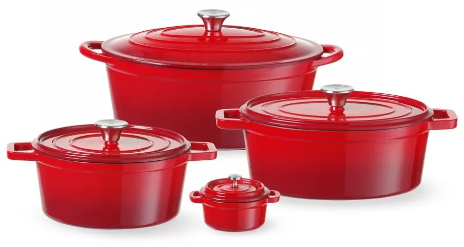 Liatinový hrniec s pokrievkou na indukciu 6,88 l – Hendi