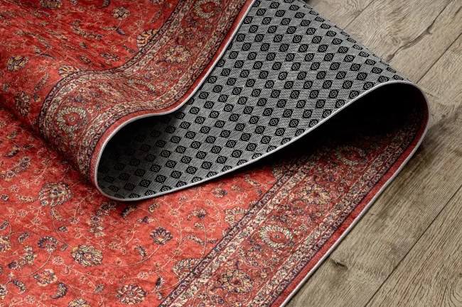 Protišmykový behúň LOTUS TRADITION 58160 červený