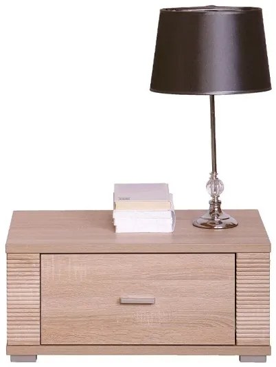 Nočný stolík THEMO 29x63 cm dub sonoma
