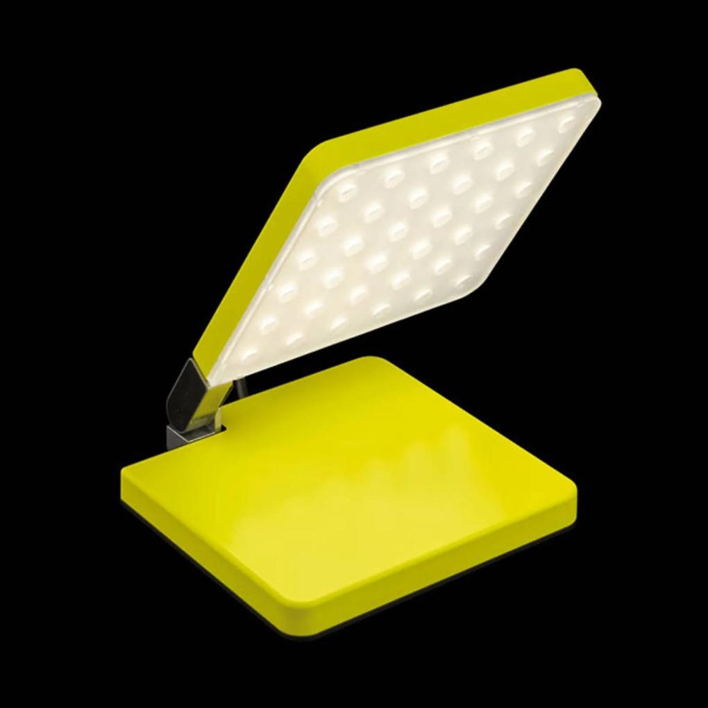 Nimbus Roxxane Fly stolná LED lampa neónová žltá