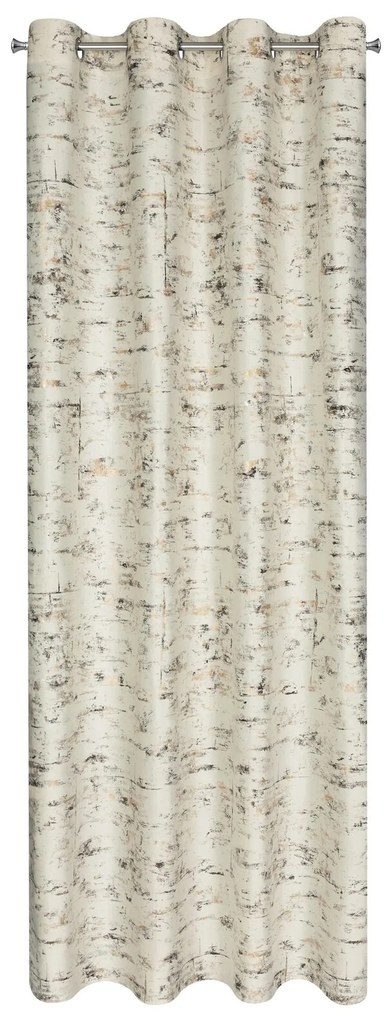 ZATEMŇOVACÍ ZÁVES NA KRÚŽKOCH TAMI 140X250 CM KRÉMOVÁ