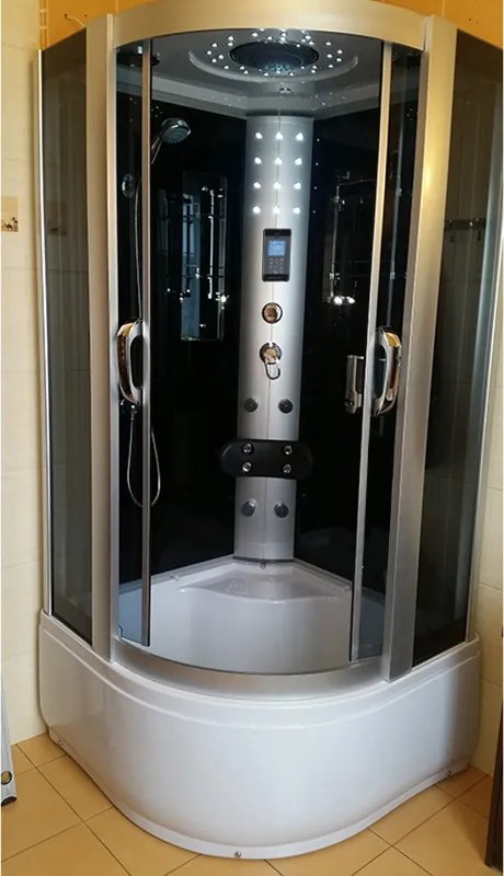 BPS-koupelny Hydromasážny box LIMA 9911B, 100x100 bez sauny