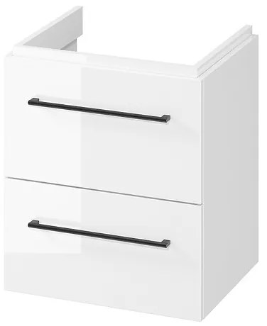 Cersanit Larga, závesná umývadlová skrinka 50cm, biela lesklá, S932-067