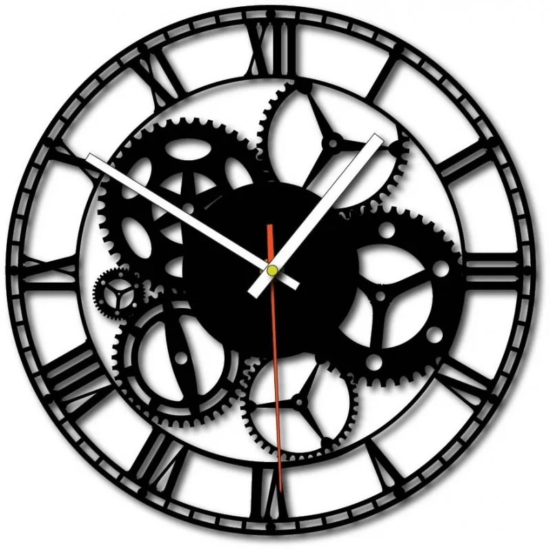 Nástenné hodiny Quartz, nalepovacie dekorácie, 3D zrkadlové nálepky Xmomo X0071-Trendy wall clock