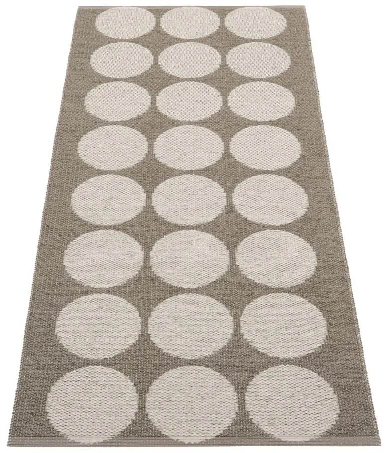 Hnedo-béžový vnútorný a vonkajší behúň 70x160 cm Hugo Walnut Linen – Pappelina