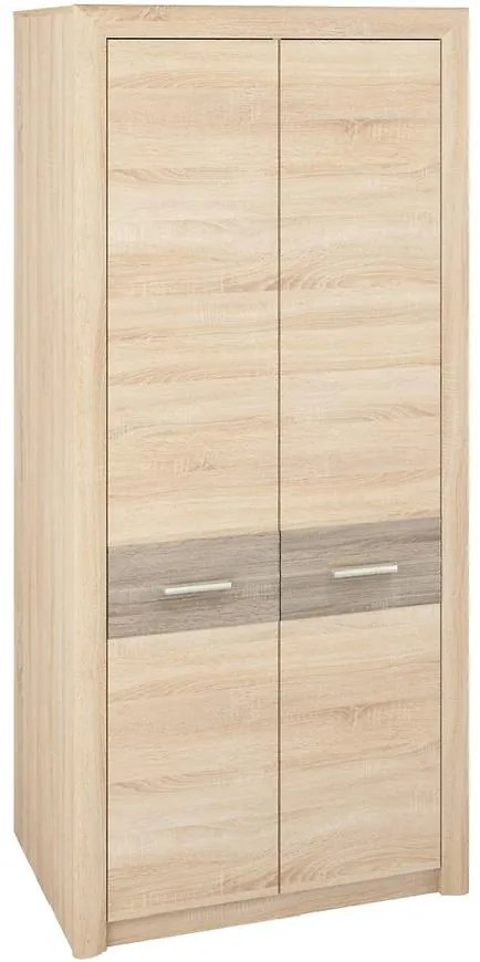 Skriňa Castel 01 Sonoma/hľuzovka