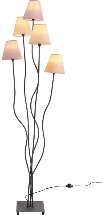 InternetovaZahrada - Kare Design Stojaca lampa Flexible Berry Cinque