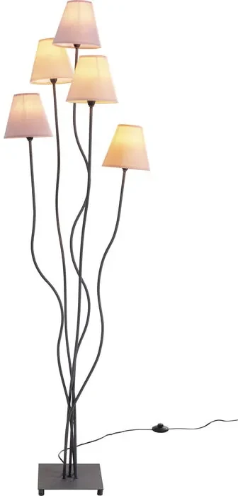 InternetovaZahrada - Kare Design Stojaca lampa Flexible Berry Cinque