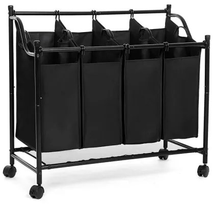 Kôš na bielizeň LINA čierna