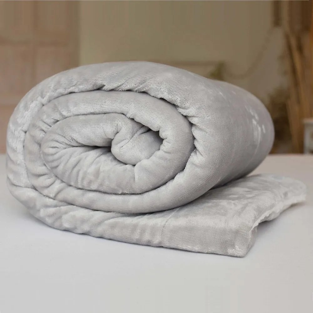 Jerry Fabrics Mikroplyšová deka s baránkom - Šedá / čierna / biela | 150 x 200 cm