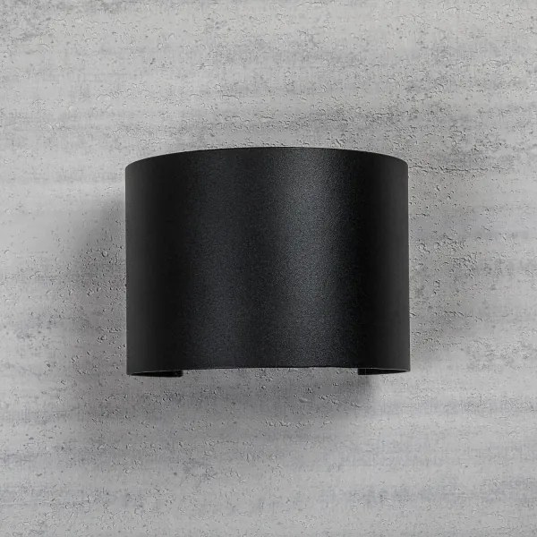 Rabalux 77218 - LED vonkajšie nástenné svietidlo VIRNA 5W/230V 2700/4000/6500K IP54 čierna