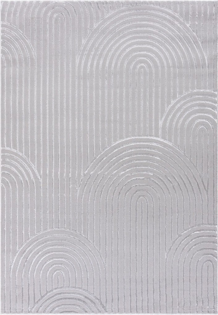 TA Koberec NG81A GRAY/GRAY ELLEN Sivý Obdĺžnikový Rozmer: 120x170 cm