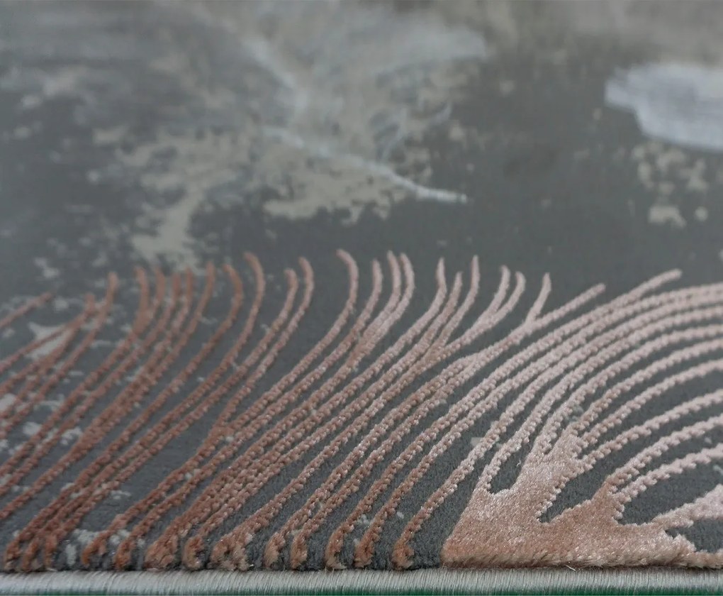 BE Koberec Allianz 6304 GREY – sivý obdĺžnikový Rozmer: 200x290 cm