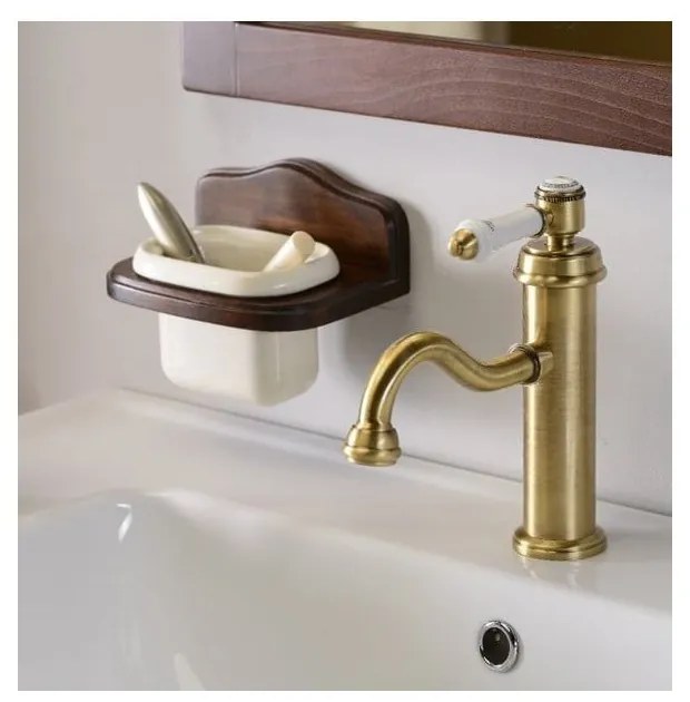 Stojančeková umývadlová batéria v bronzovej farbe Vienna – Sapho