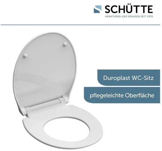 Schütte WC doska Slim (biela) (100285013)