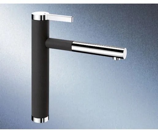 Blanco Linee-S drezová batéria s vyťahovacou sprškou antracit/chrom 518438