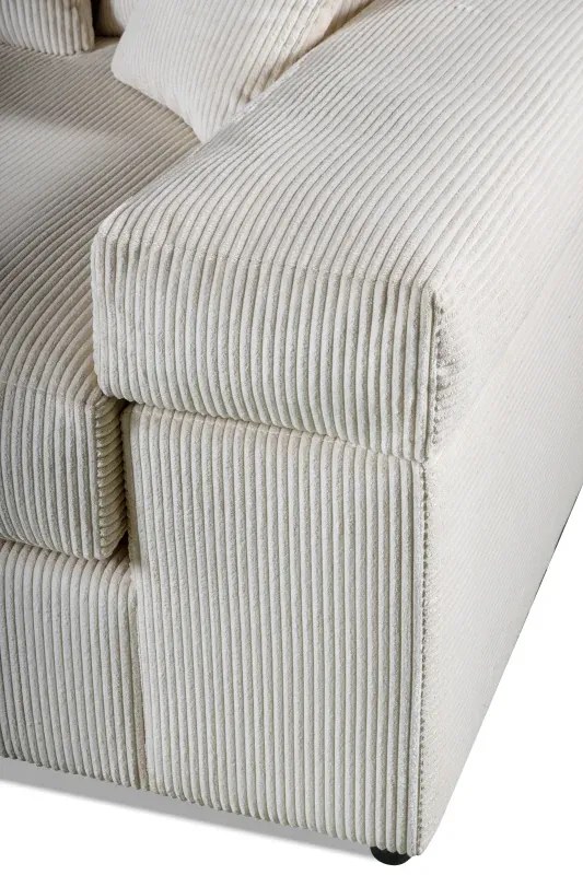 Pohovka Alice, krémová (lincoln 03)