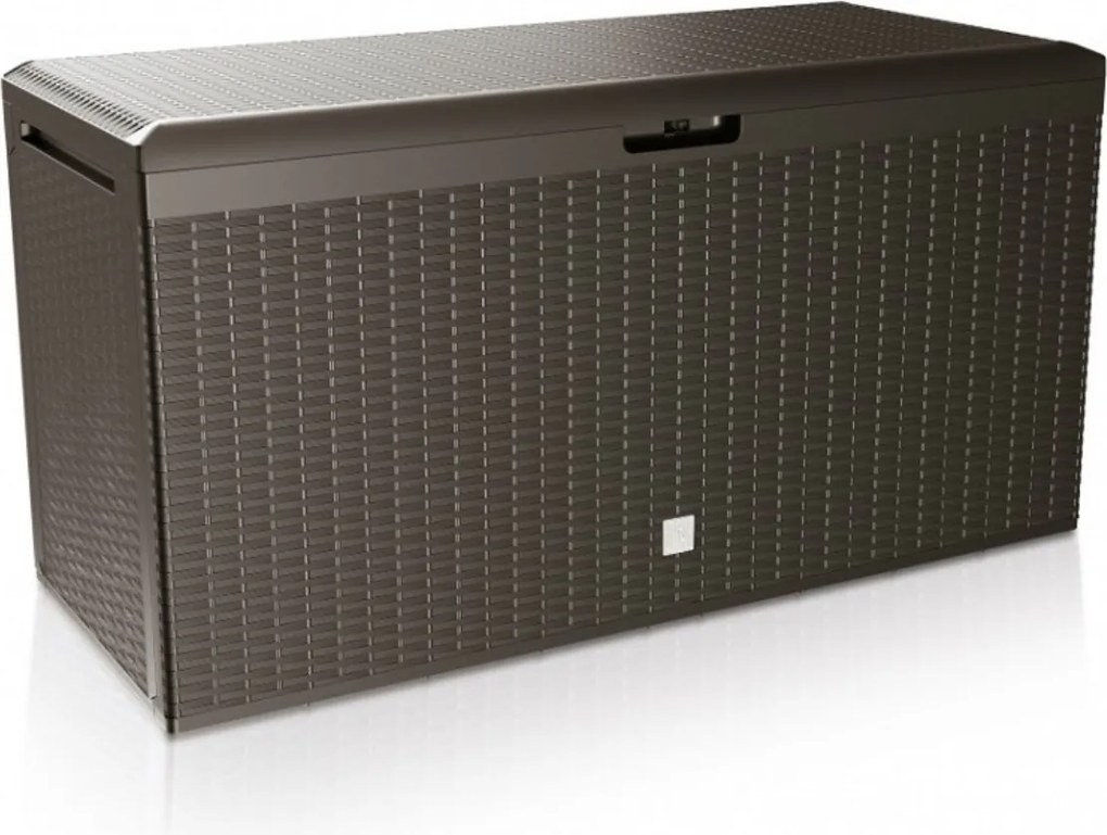 PROSPERPLAST Záhradný box BOXE RATO PLUS umbra 114 cm – 290 l